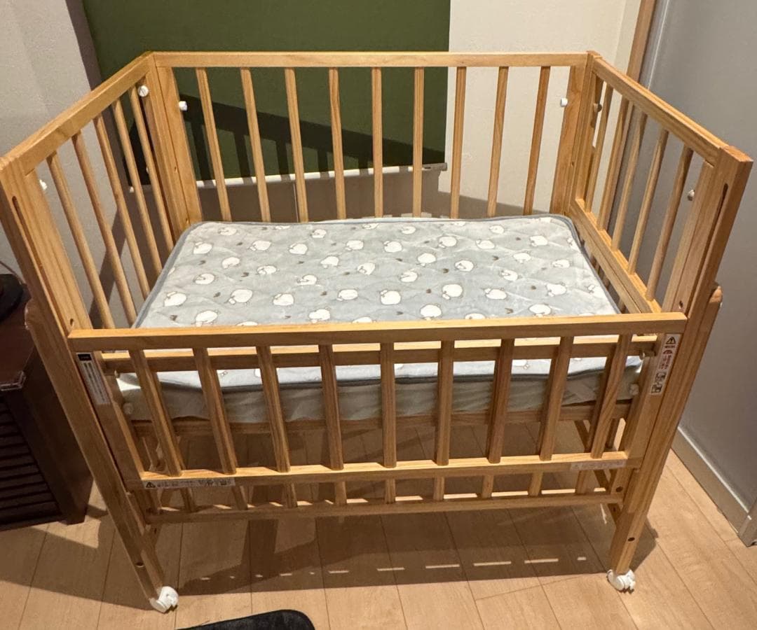 トールWオープンミニベビーベッド