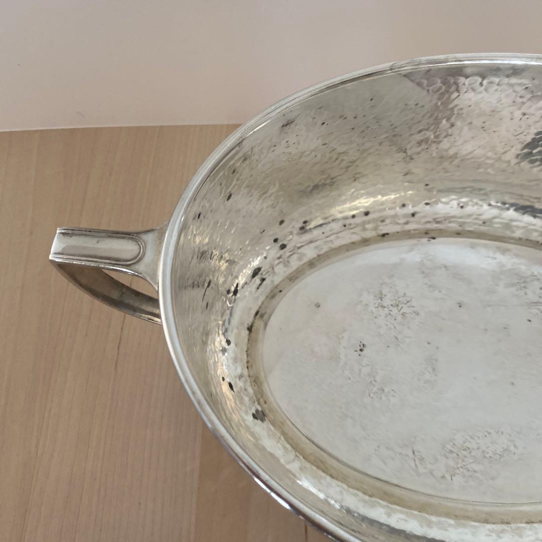 MAPPIN & WEBB シルバーオーバル　器　イギリス　アンティーク