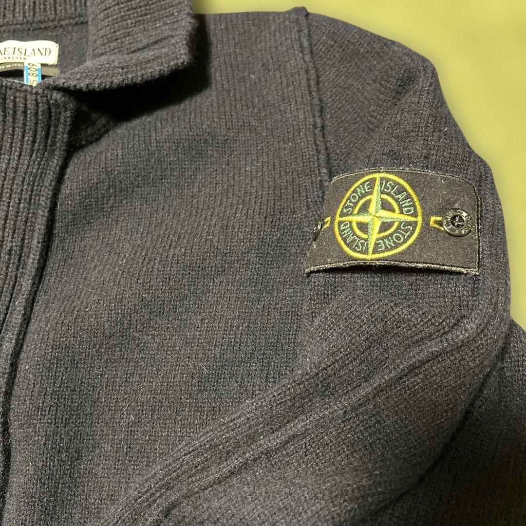 STONE ★正規品☆ネイビー☆ジップアップセーター☆M