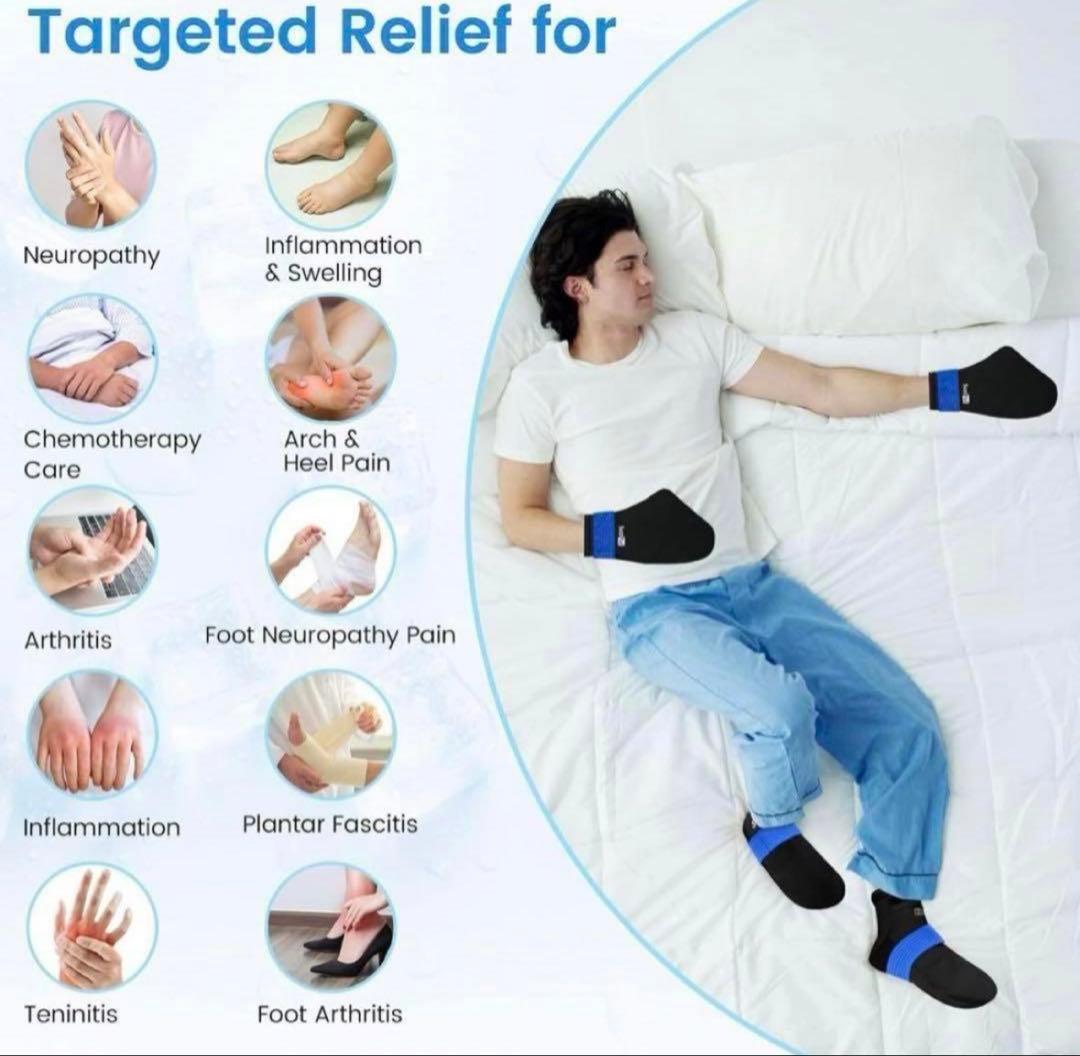 手足冷却セット　フローズングローブフローズンソックス【新品未使用】