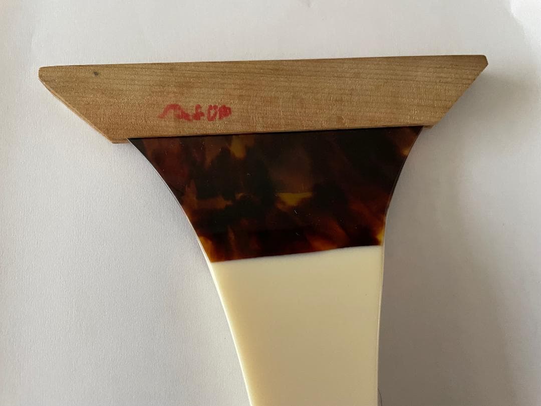 地唄三味線　津山撥　鼈甲　ふじ印