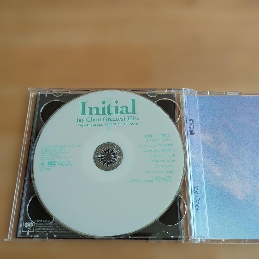周杰倫 Initial J～Greatest Hits 初回生産DVD付き