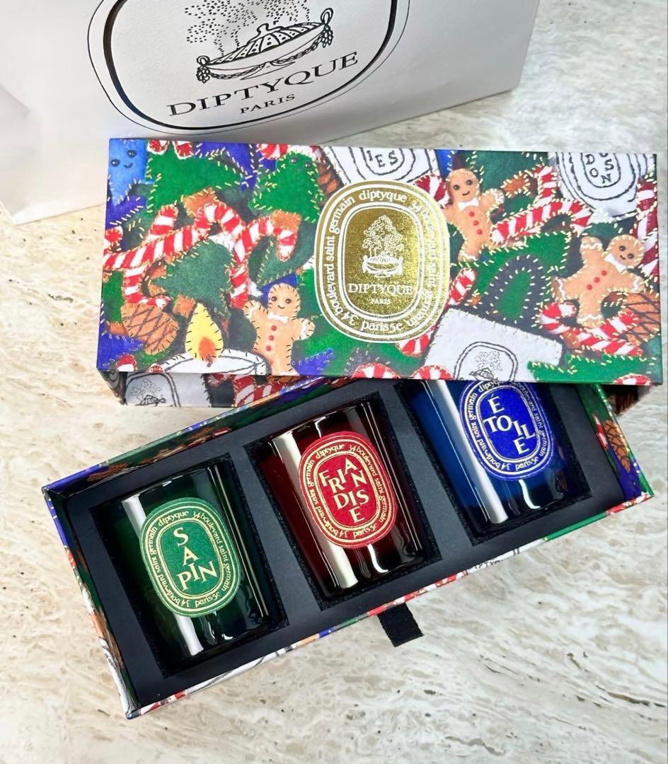 DIPTYQUE クリスマスアロマキャンドルセット