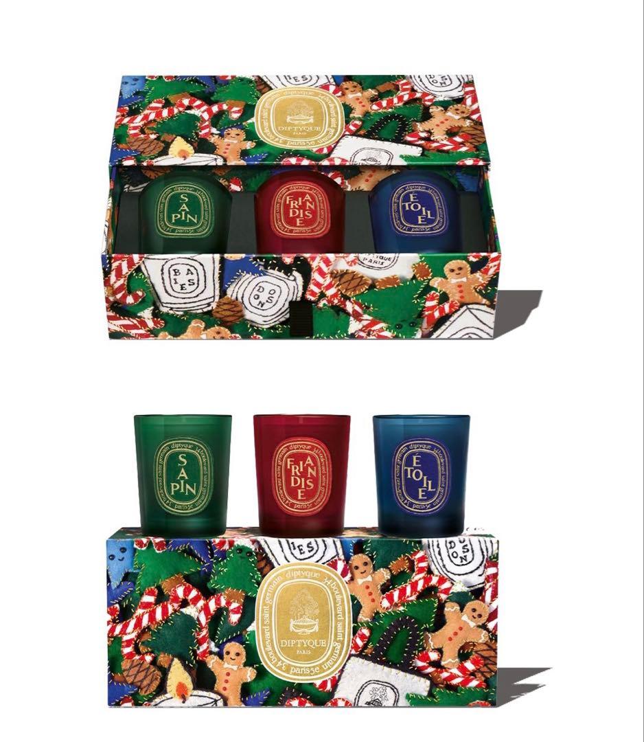 DIPTYQUE クリスマスアロマキャンドルセット