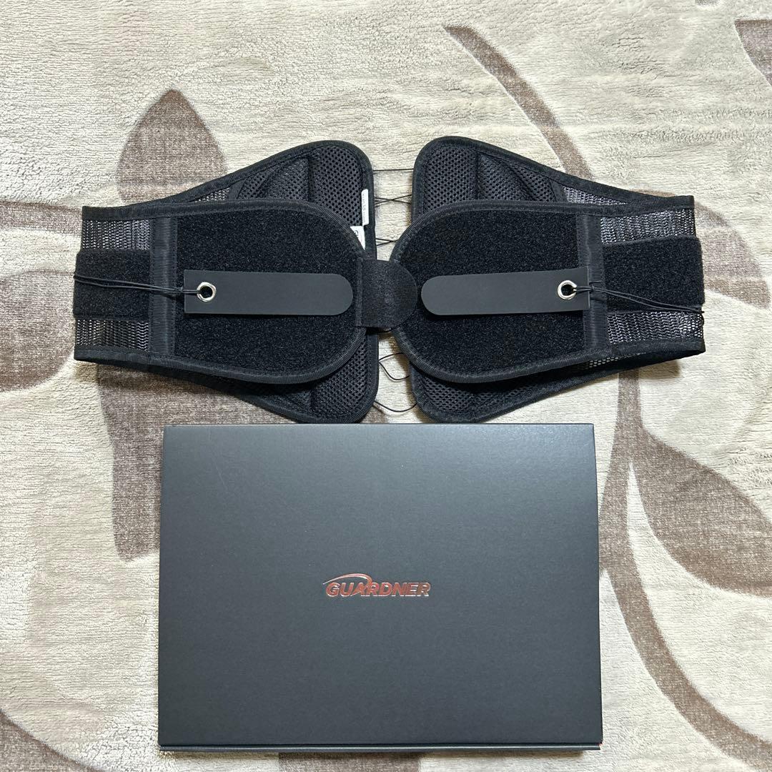 GUARDNER 腰痛ベルト メッシュ ブラックMサイズ