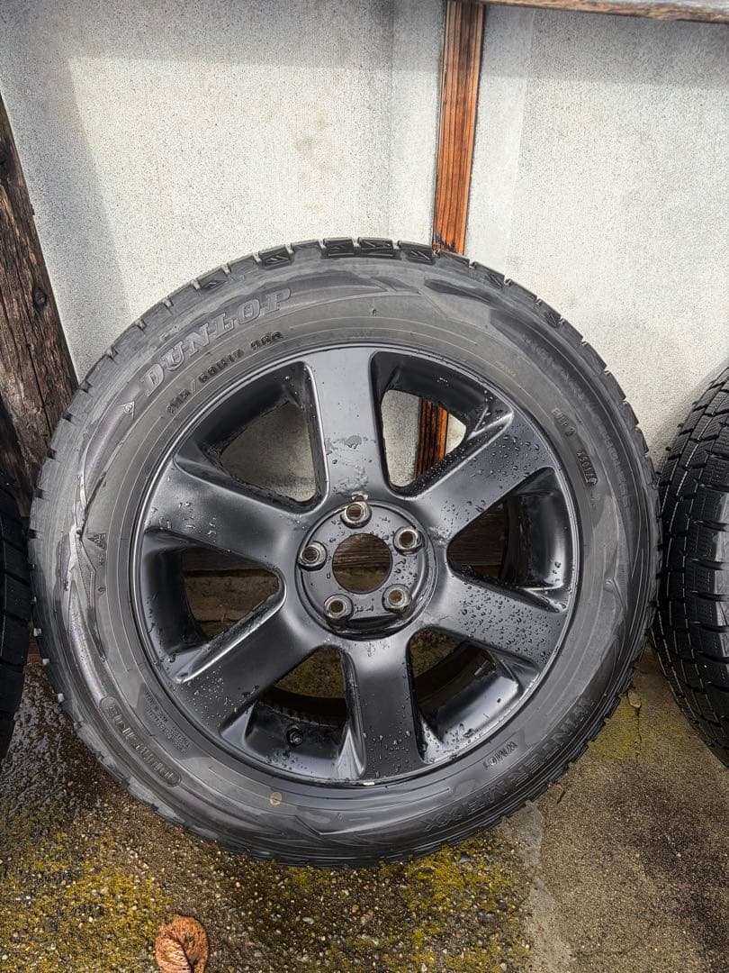 スタッドレスタイヤホイール４本セット　ダンロップ　　WM01 17インチ