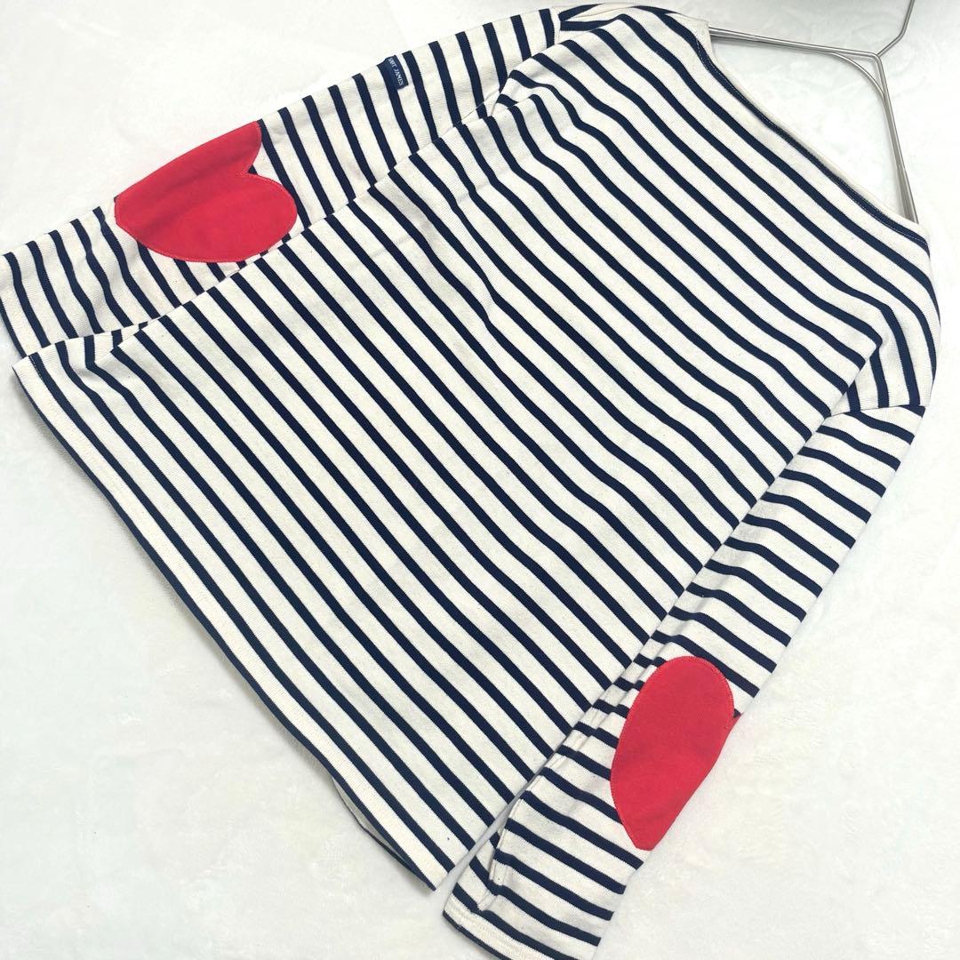 ◆SAINT JAMES◆ウェッソン ハートエルボーパッチ Tシャツ