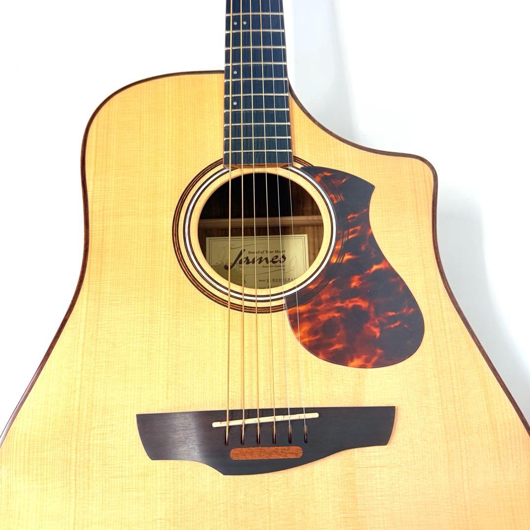 【極美品】James J-600DCNAT アコースティックギター ジェームス