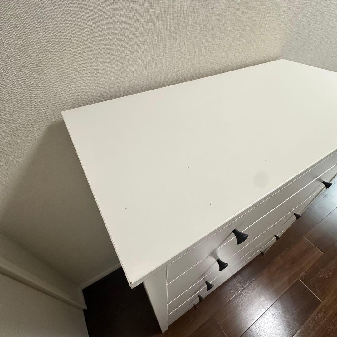 IKEA KOPPANG コッパン 5段 チェスト ホワイト