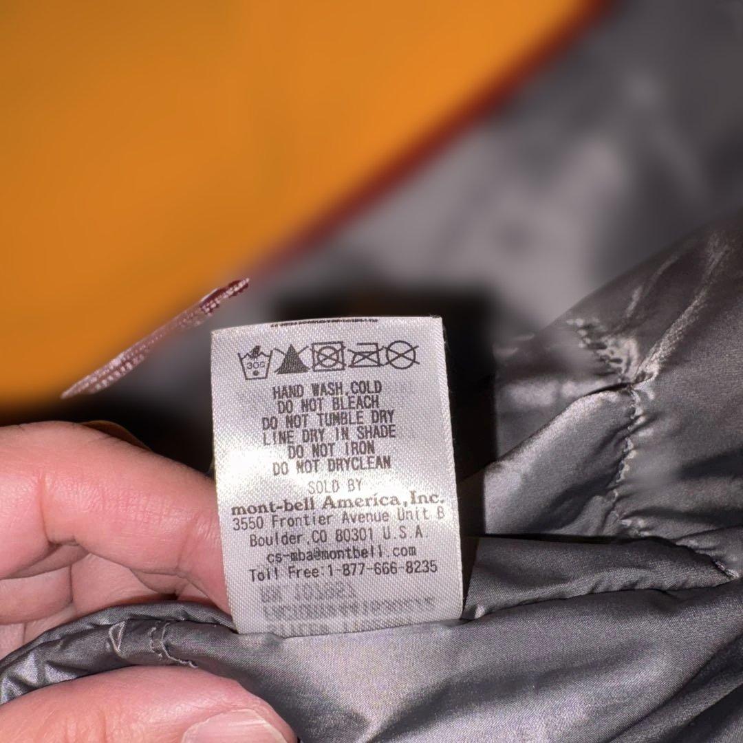 mont-bell フード付きスキーウェア XL