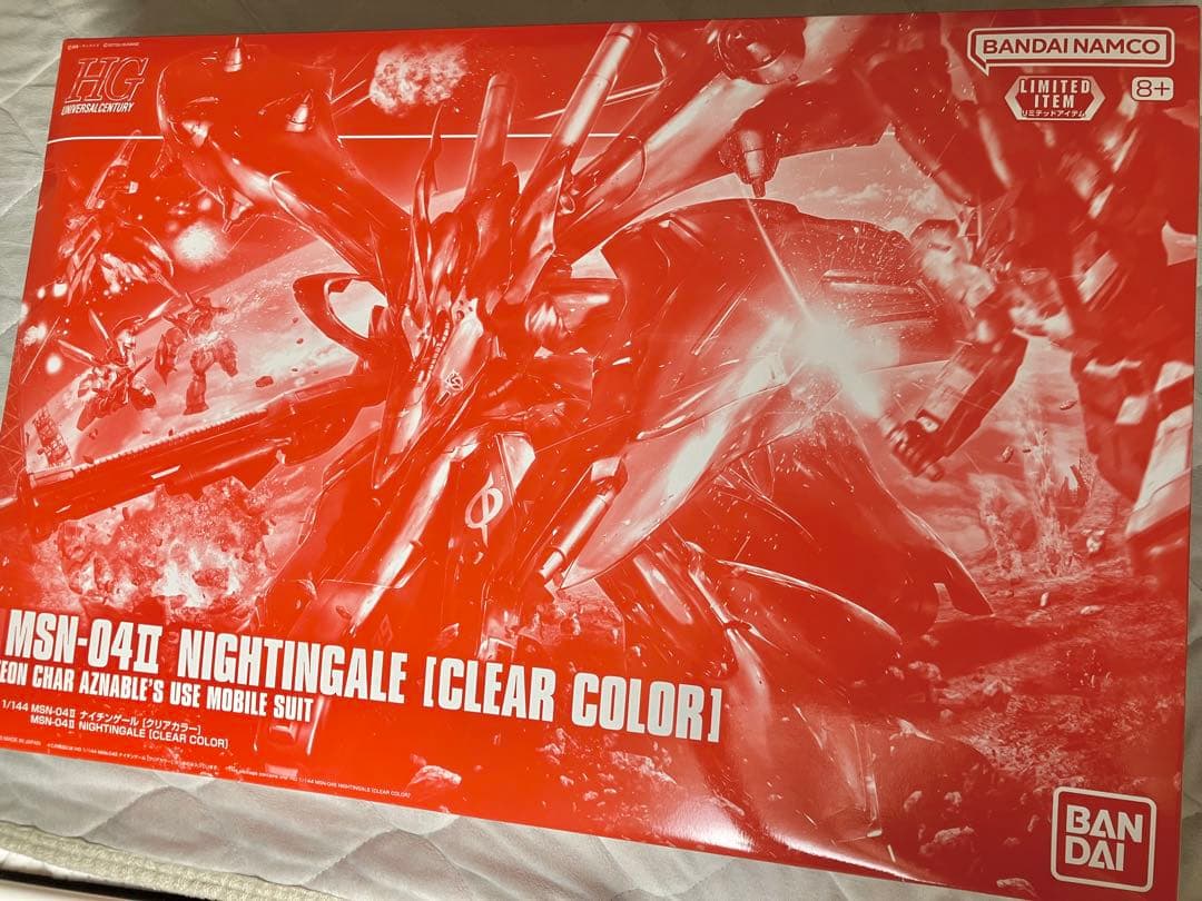 HGUC 1/144 ナイチンゲール　クリアカラー