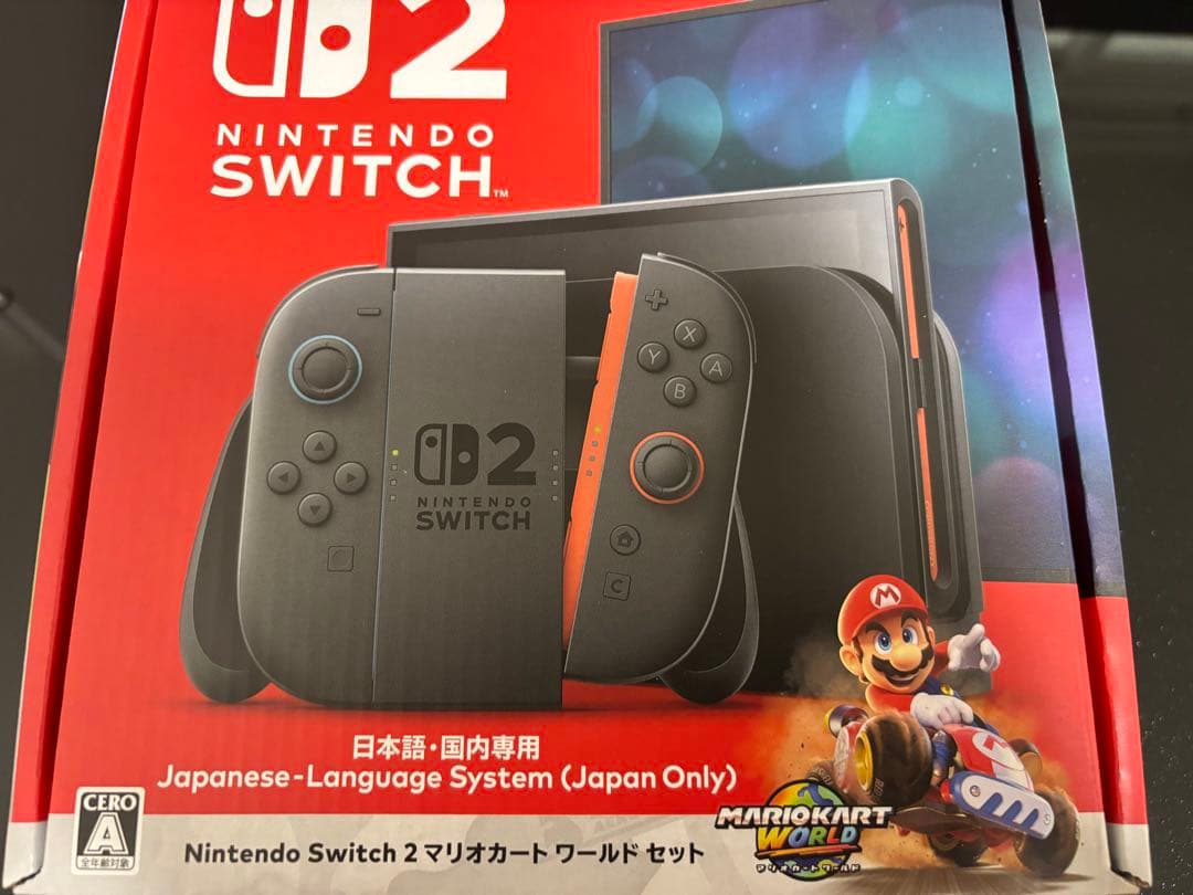 早い者勝ち！NintendoSwitch2 本体 マリオカートワールドセット