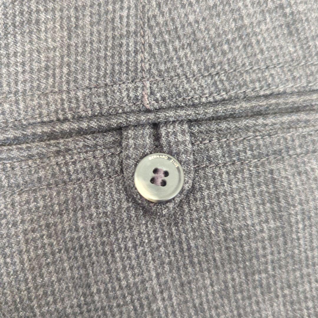 ベルナールザンス BERNARD ZINS スラックス グレー 千鳥格子 38