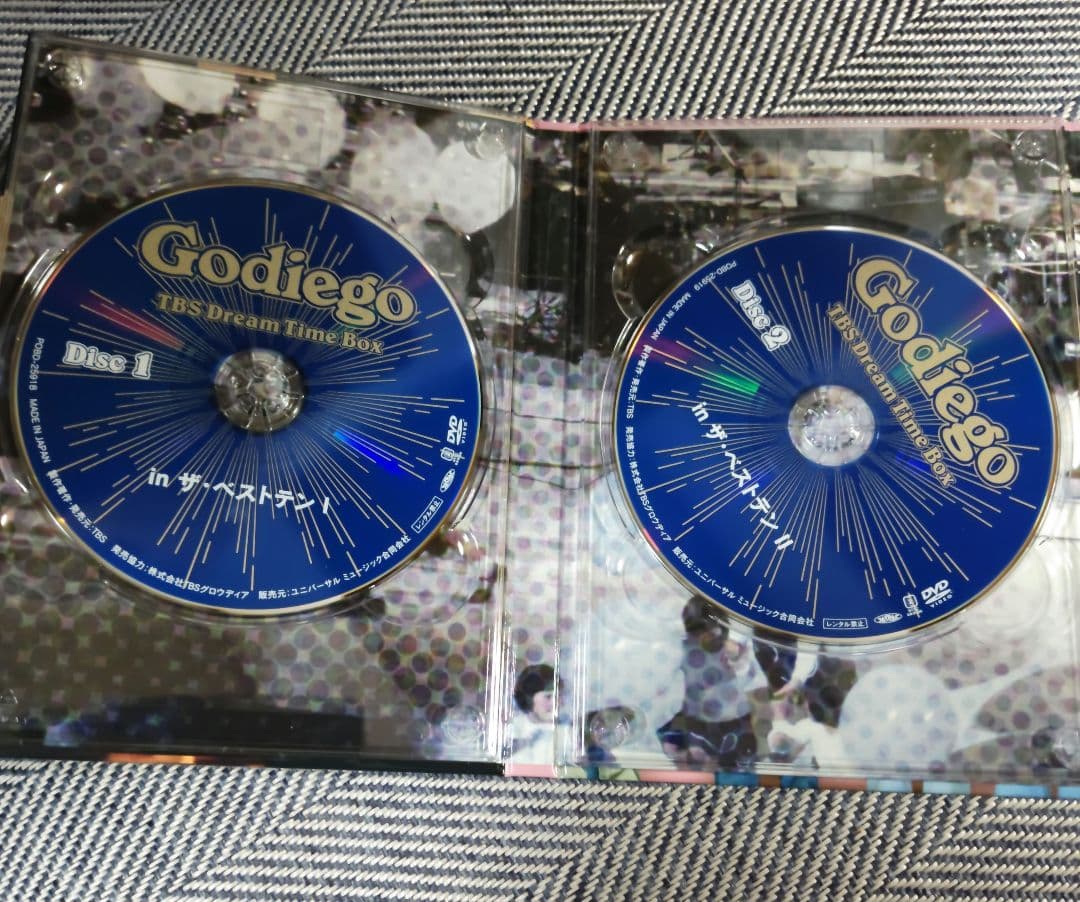 美品 ゴダイゴGodiego TBS Dream Time Box　DVD4枚組