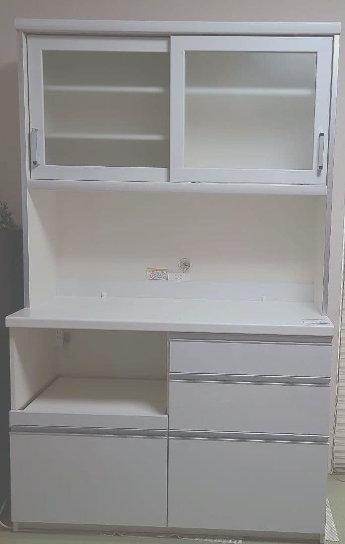 パモウナ　キッチンボード　東京インテリア　食器棚　幅120 送料込み