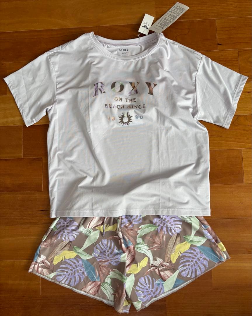 ROXY ラッシュガードセット BOTANICAL 水着 レディース