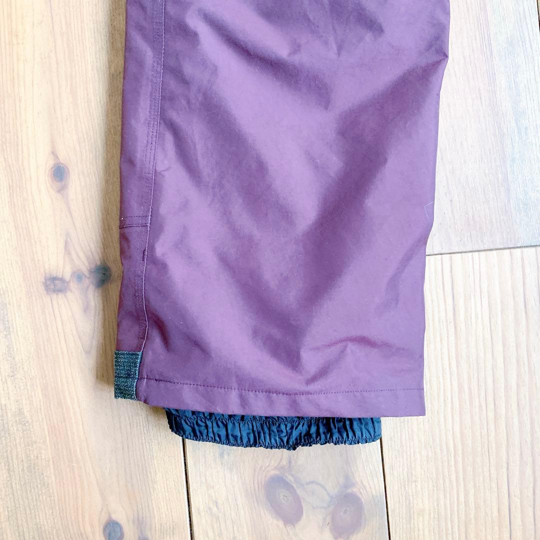 GREENCLOTHING スノーボードパンツ 紫茶色　Lサイズ