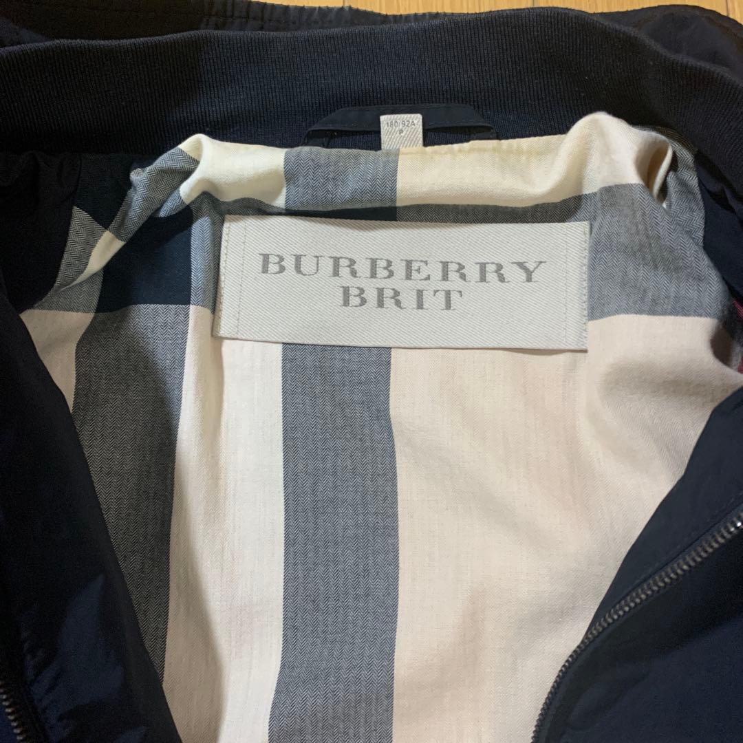 BURBERRY BRIT BLACKナイロンジャケット
