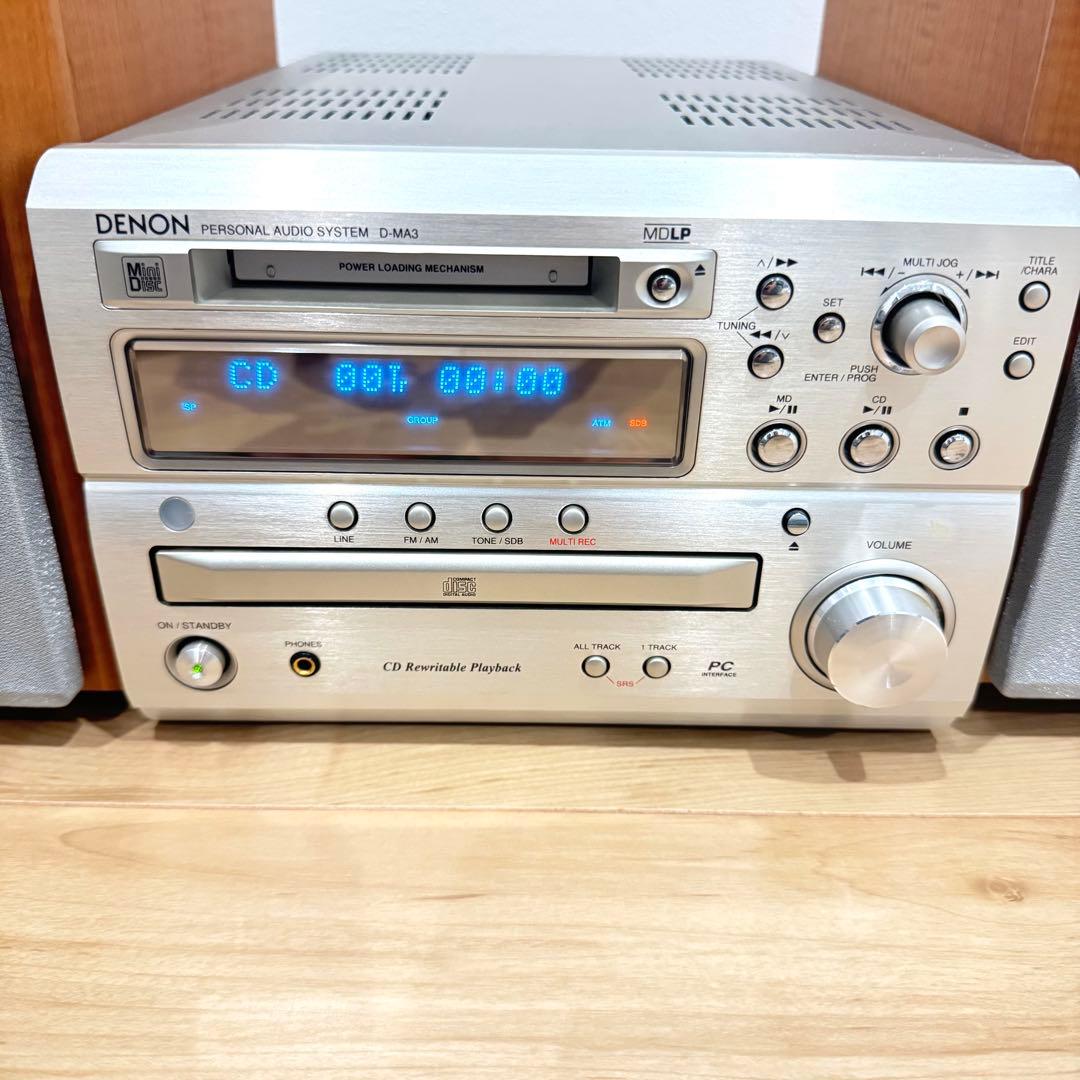 【動作確認済】　DENON D-MA3 パーソナルオーディオシステム　コンポ