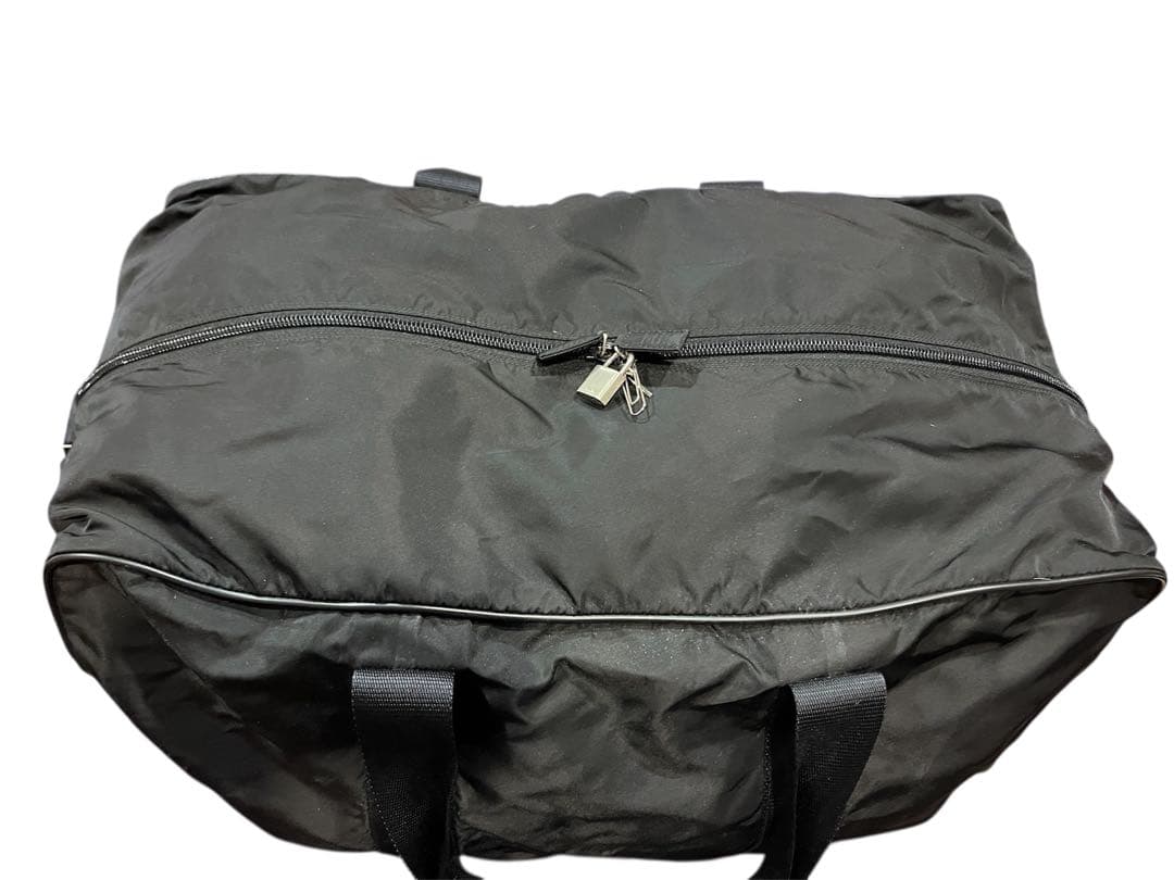 PRADA ブラック ボストンバッグ