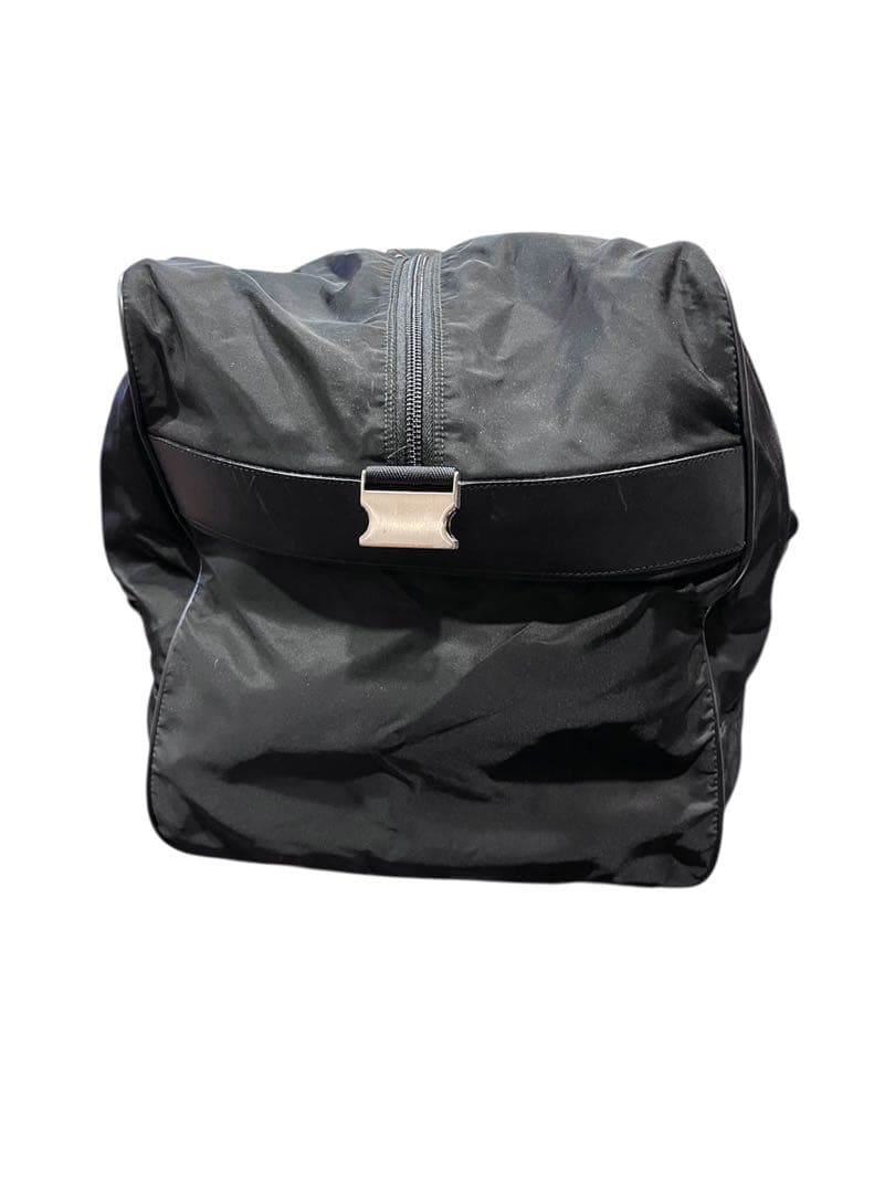 PRADA ブラック ボストンバッグ