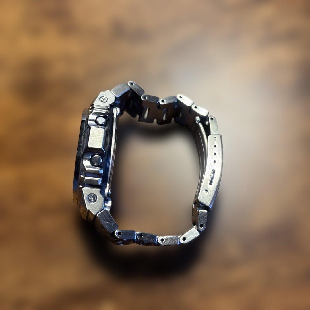 CASIO デジタル腕時計 ステンレスバンド