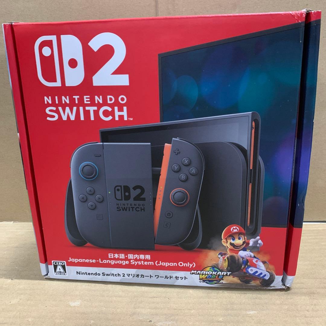 新品Nintendo Switch 2(日本語) マリオカート ワールド セット