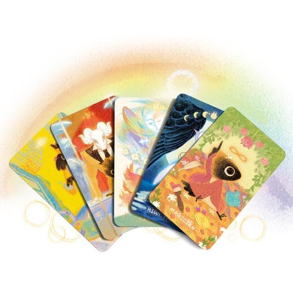 【正規品タロットカード】クラファン完売✨癒しの手描きイラスト✨ちびカラスのデッキ