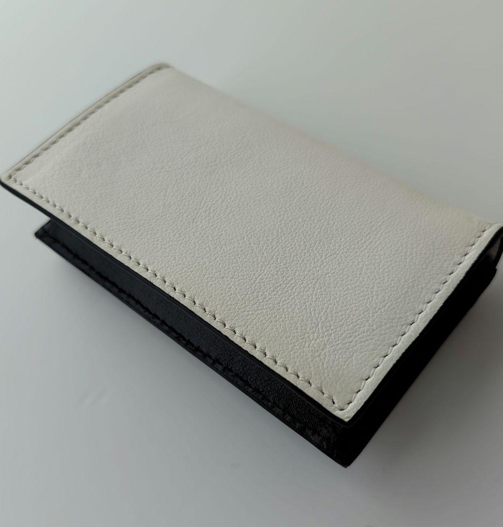 MARNI マルニー 二色使い カードケース 名刺入れ 白黒