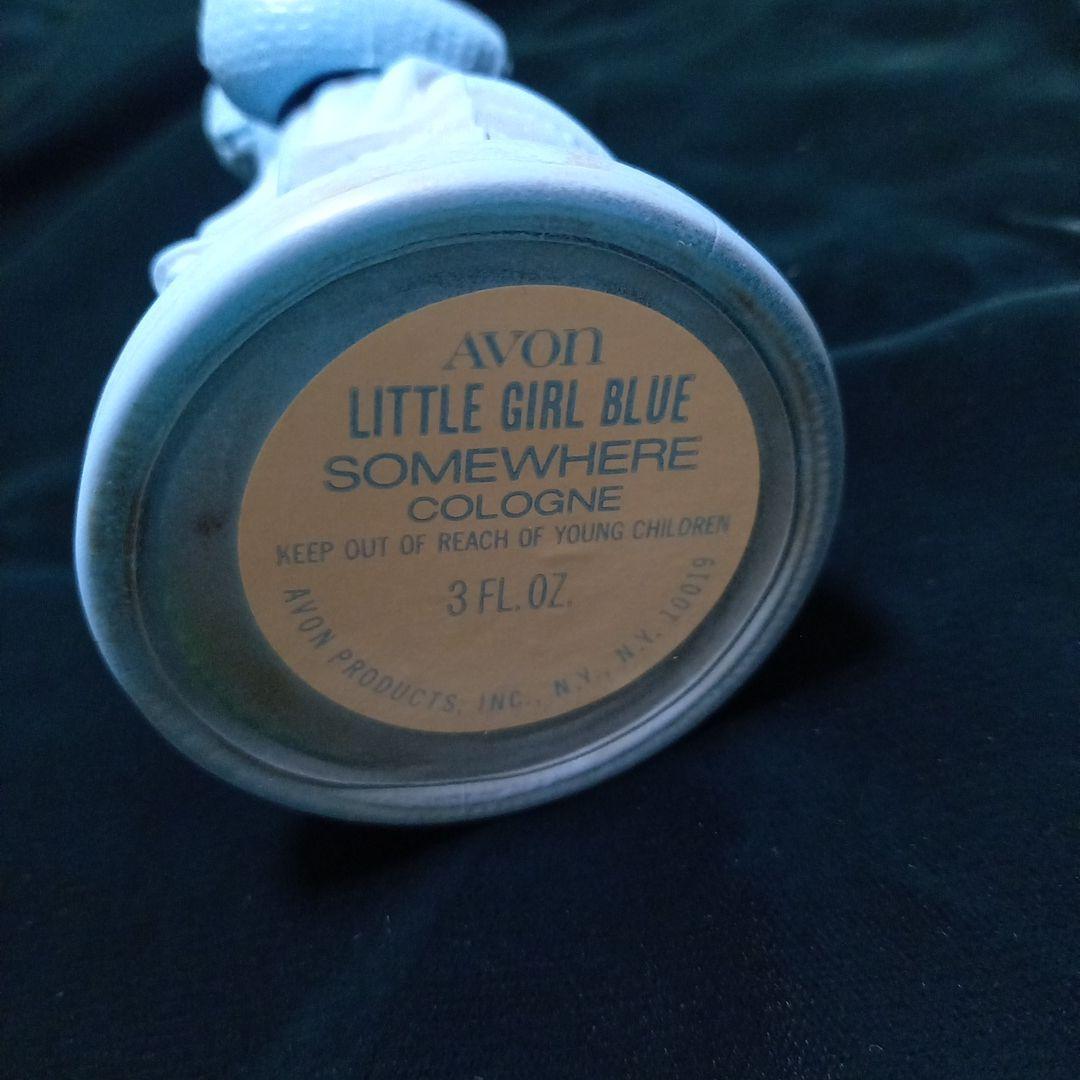 ヴィンテージ香水　AVON リトルガール　BLUE　香水瓶 箱付き