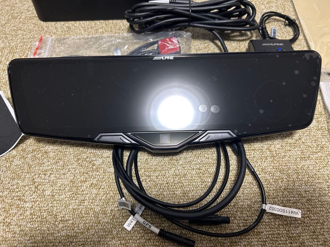 【限界値下げ中】アルパイン デジタルインナーミラーDVR-DM1246A IC