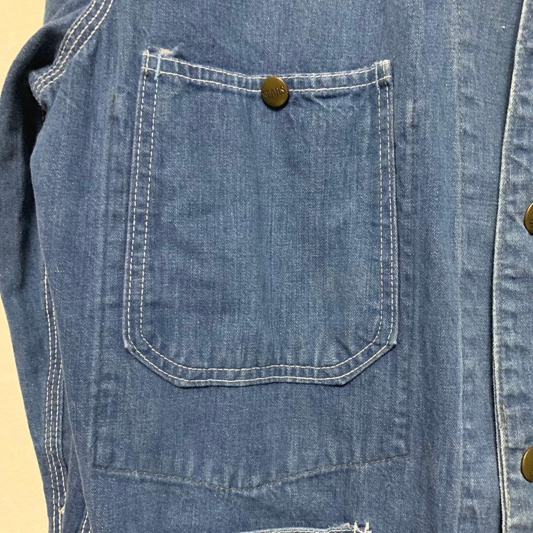 太郎様購入予定　 60s sears vat-dyed バットダイ　カバーオール