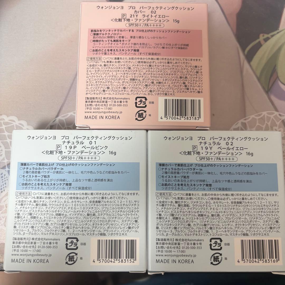 Wonjungyo×ポケモンのスペシャルデザイン　パーフェクティングクッション