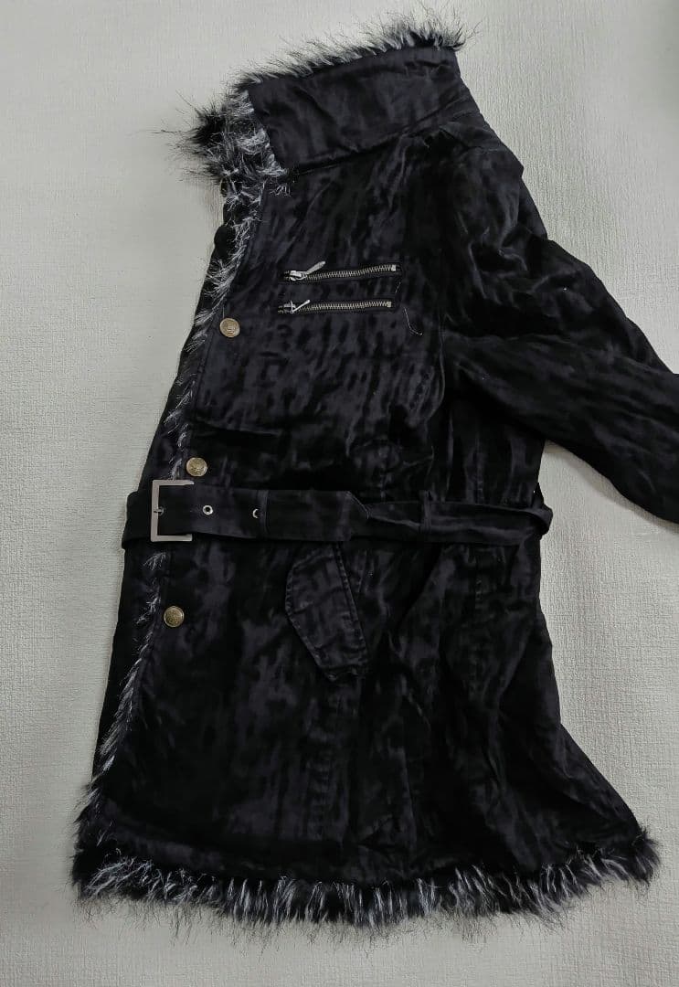 y2k ビジュアル系 ファーコート 平成 　archive ゴシックpunk