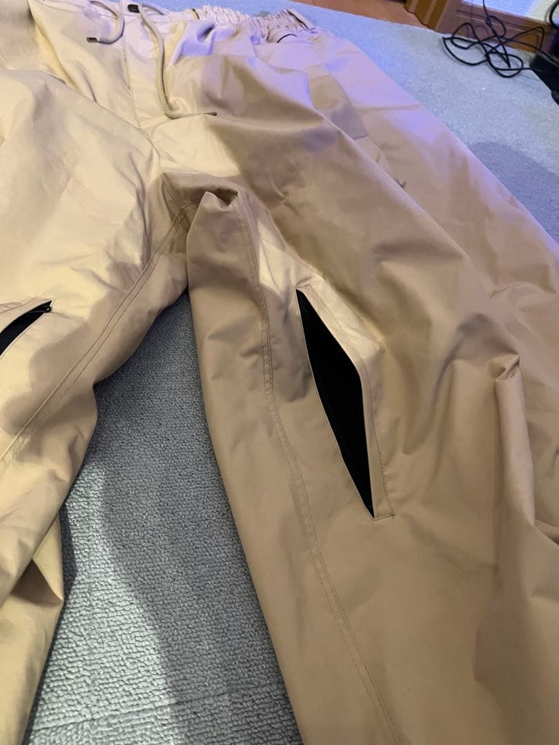 BSRABBIT スノーボード　ウェア パンツ　ベージュ　3XL