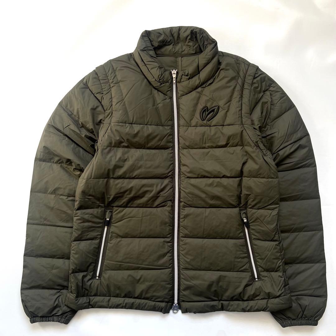 マスターバニー　パーリーゲイツ　カーキ　中綿　ダウンジャケット　レディース　1