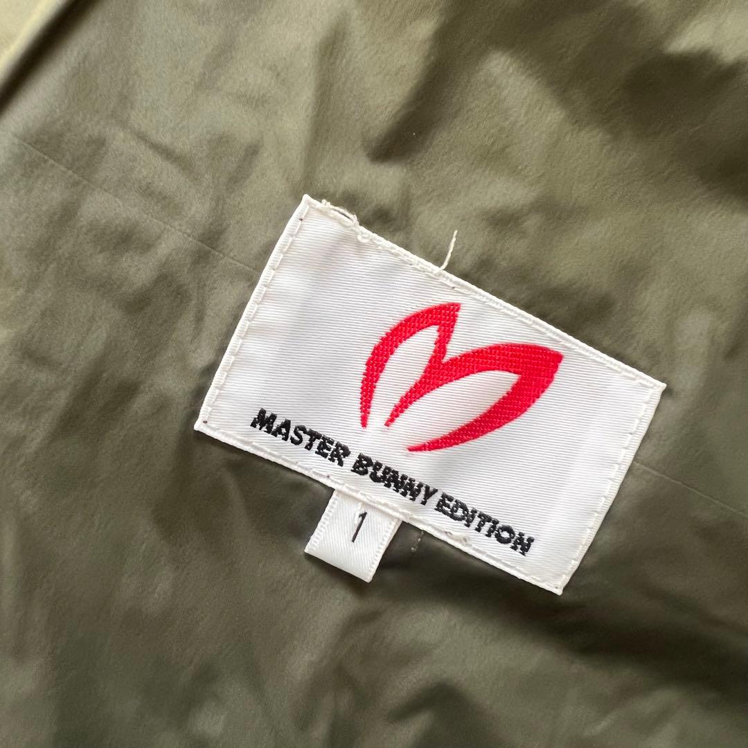 マスターバニー　パーリーゲイツ　カーキ　中綿　ダウンジャケット　レディース　1