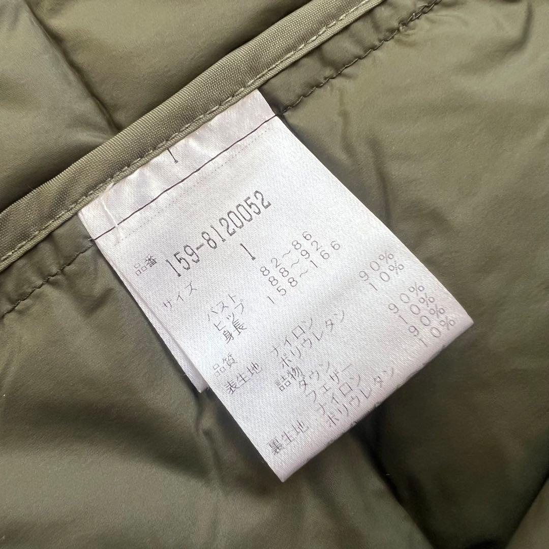 マスターバニー　パーリーゲイツ　カーキ　中綿　ダウンジャケット　レディース　1