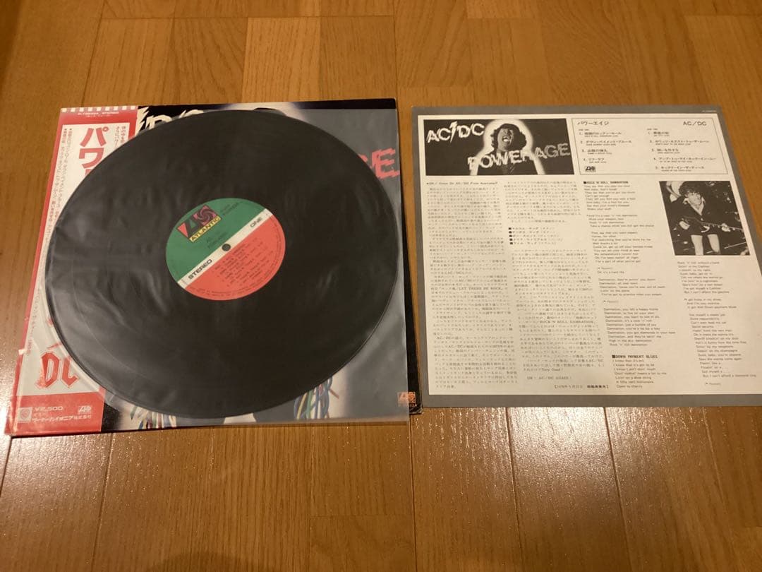 ◆AC/DC◆POWERAGE◆パワー・エイジ◆帯付きレア盤◆