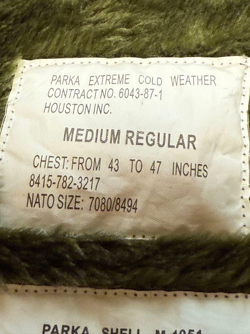 ヤマダ様　ヒューストン　HOUSTON M-51 モッズコート　ライナー付き