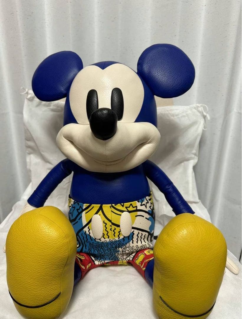 COACH ミッキー×キースヘリング ラージ レザー ぬいぐるみ ディズニー