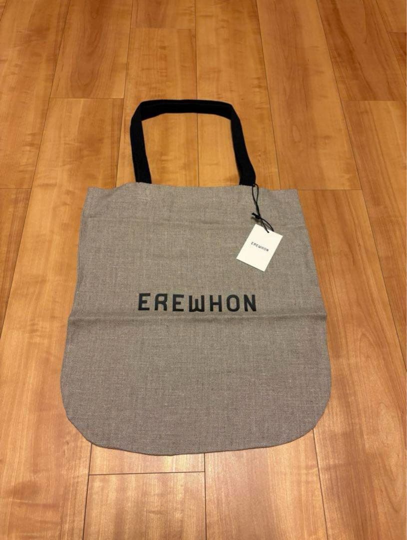 【新品未使用】EREWHON リネンエコバッグ