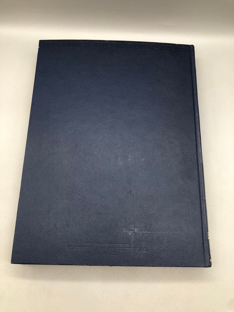 ブリタニカ国際アトラス国際地図東京海上火災保創立100周年記念1979年