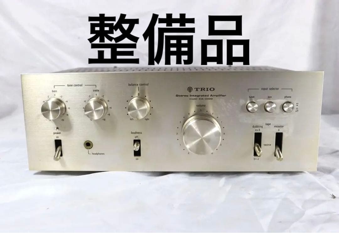 【希少】TRIO トリオ　プリメインアンプ　KA-3300 動作品