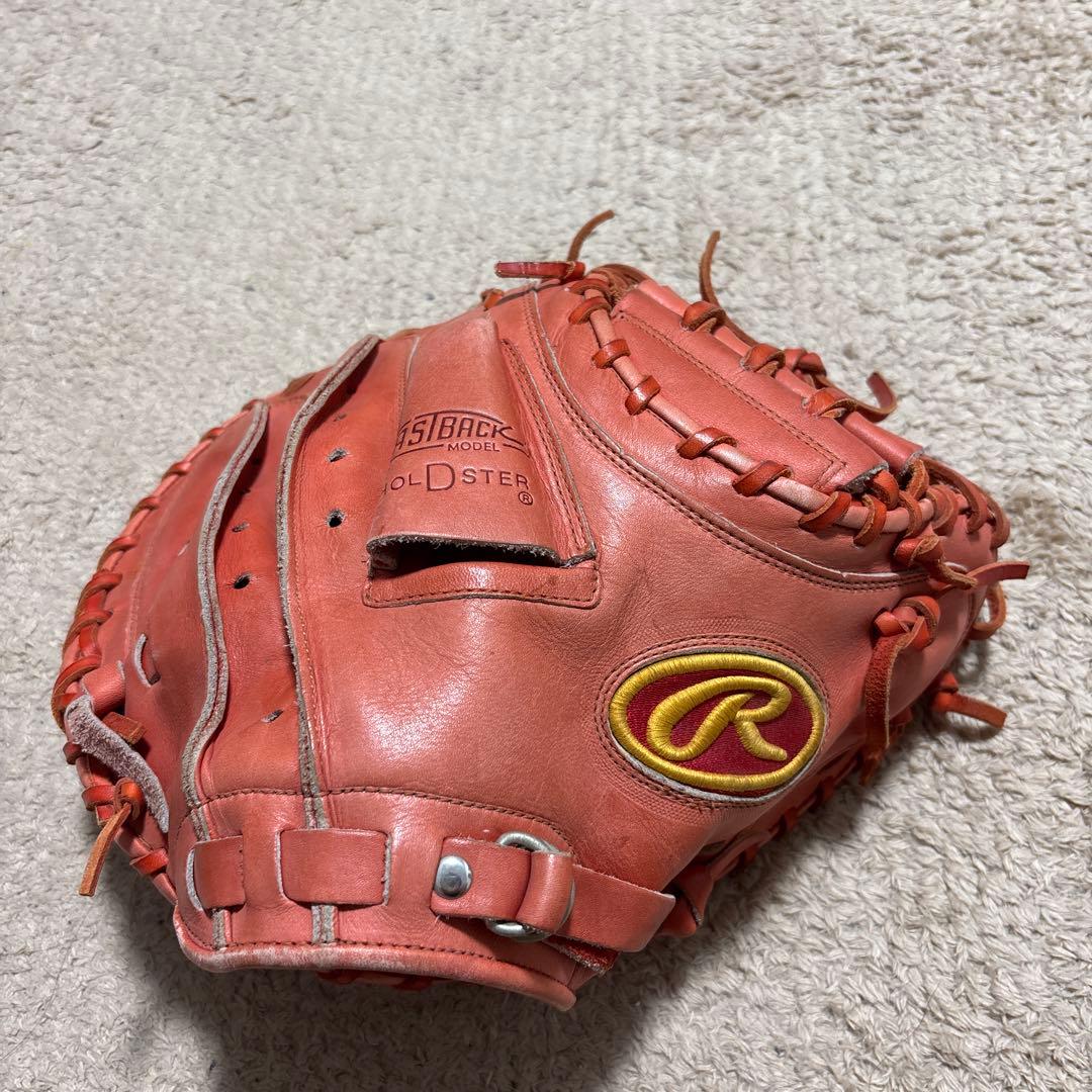 Rawlings ローリングス 硬式用　キャッチャーミット　レッド　オレンジ