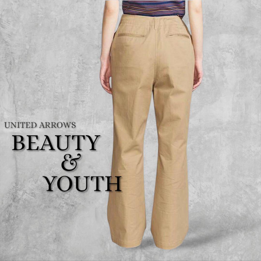 Beauty&Youth UNITED ARROWS コットンチノフレアパンツ