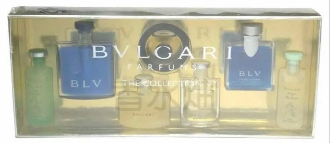 【廃盤】ブルガリ　ザ・コレクション　ミニ香水　7点セット ブラック オードトワレ