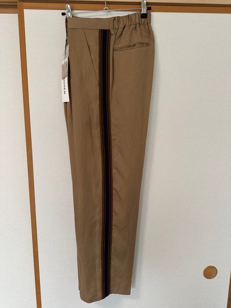 新品タグ付き Coohem コーヘン PANTS サイドラインパンツ