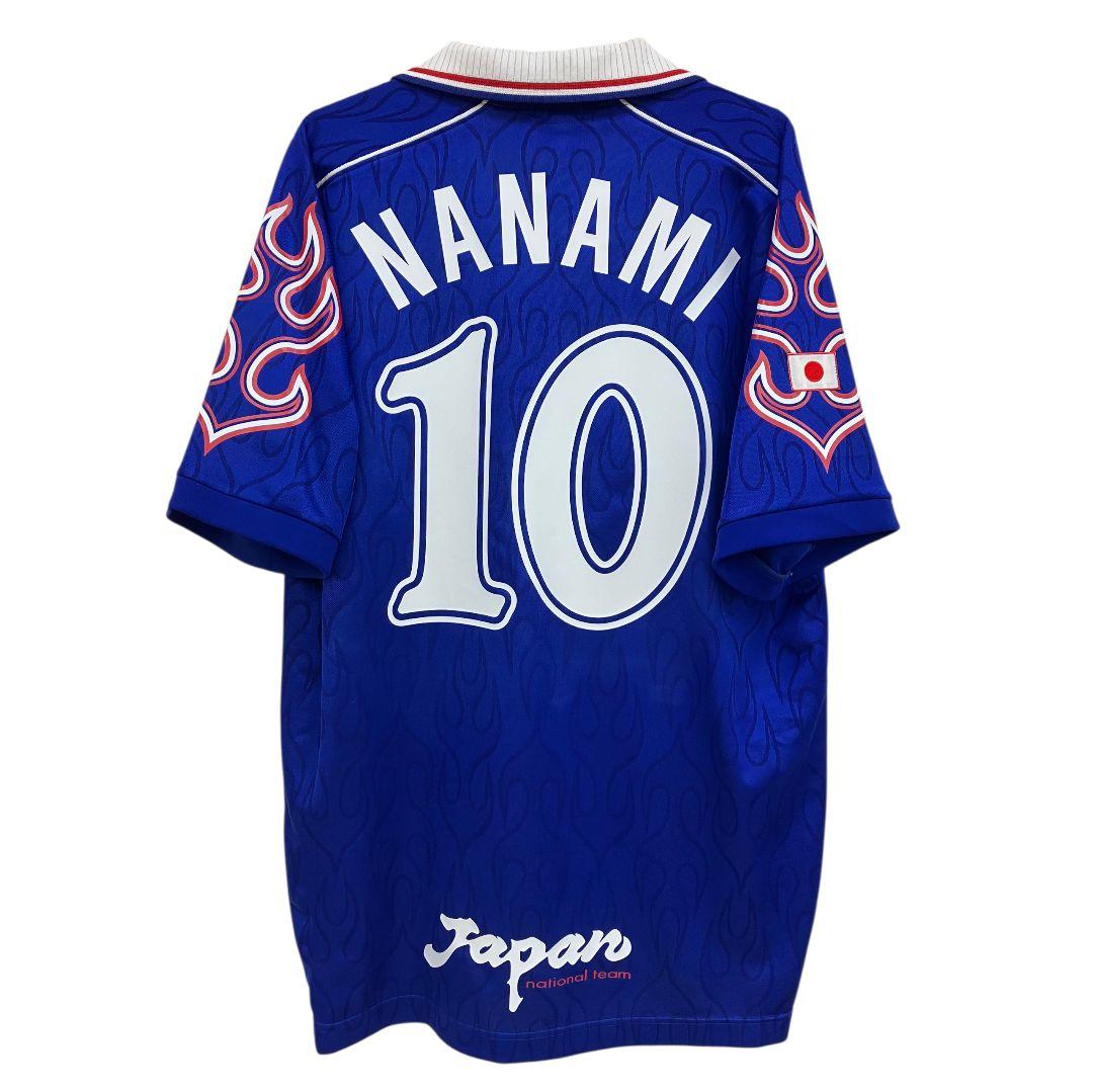 1998 日本代表　名波浩　アシックスオフィシャル　当時物ユニフォーム