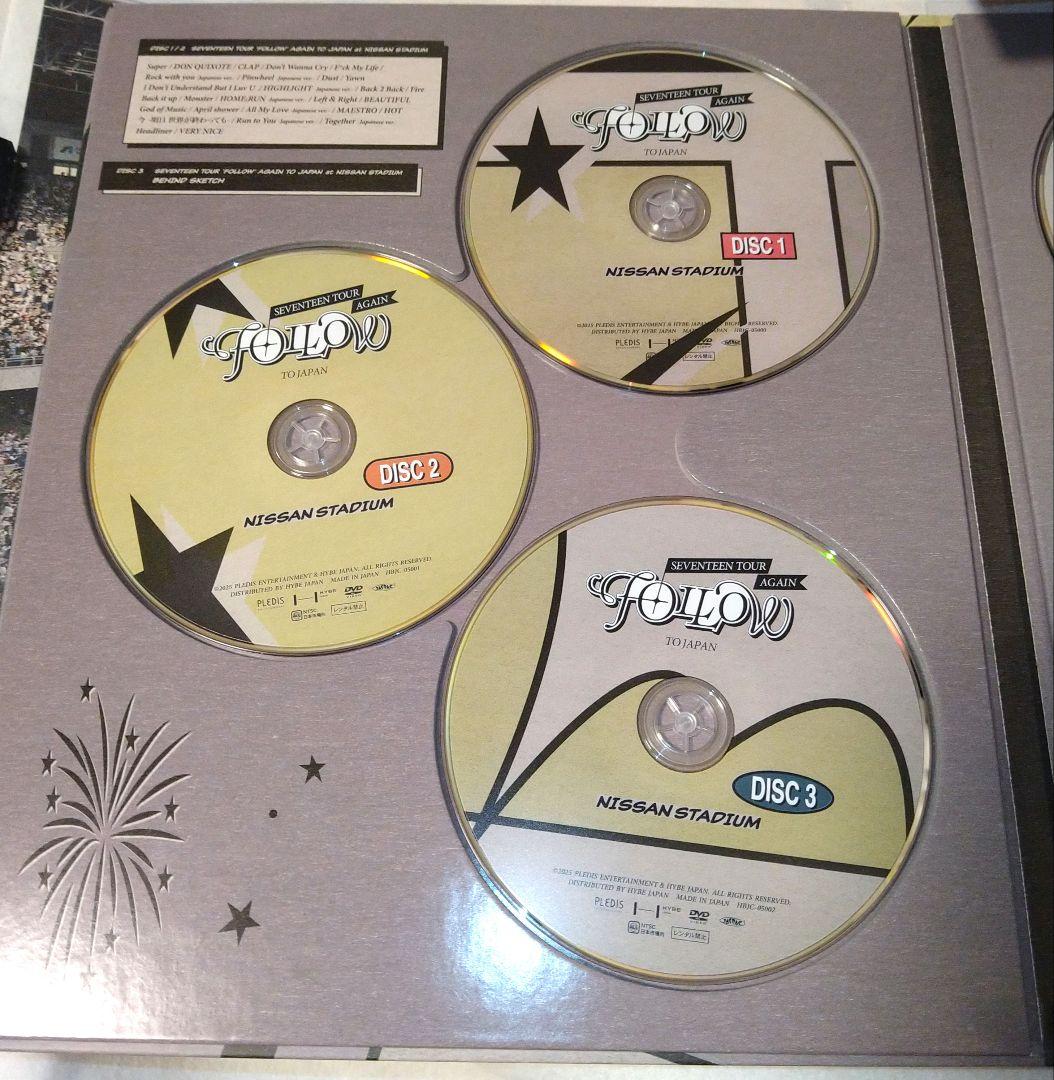 SEVENTEEN　FOLLOW AGAIN　TO JAPAN　DVD アゲイン
